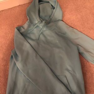 Light blue nike sweatshirt